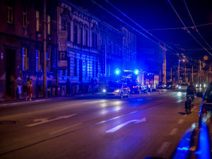 Požár bytu v Nádražní ulici zaměstnal českobudějovické hasiče