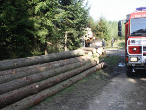 Škodu za dva miliony korun způsobil požár lesního stroje, ke kterému došlo poslední srpnový den krátce po čtrnácté hodině v lese v katastru obce Lišov, části obce Velechvín.