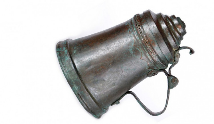 Korbel, který byl nalezen při budování základů nového domu v českobudějovické Jeronýmově ulici.