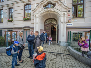 První školn den v budějckých školách
