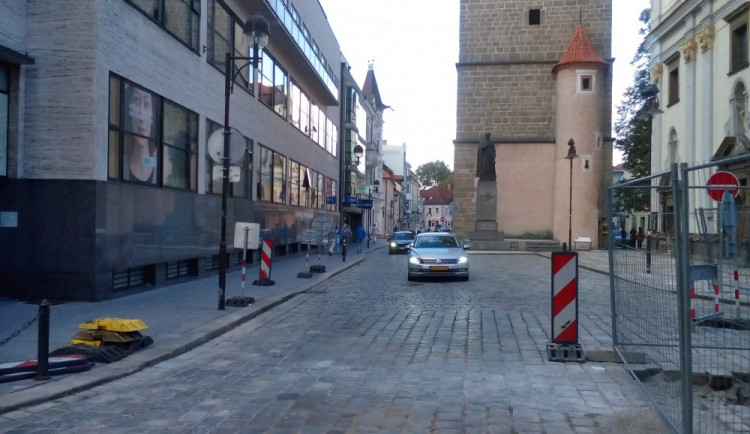 Ulice U Černé věže v Českých Budějovicích.