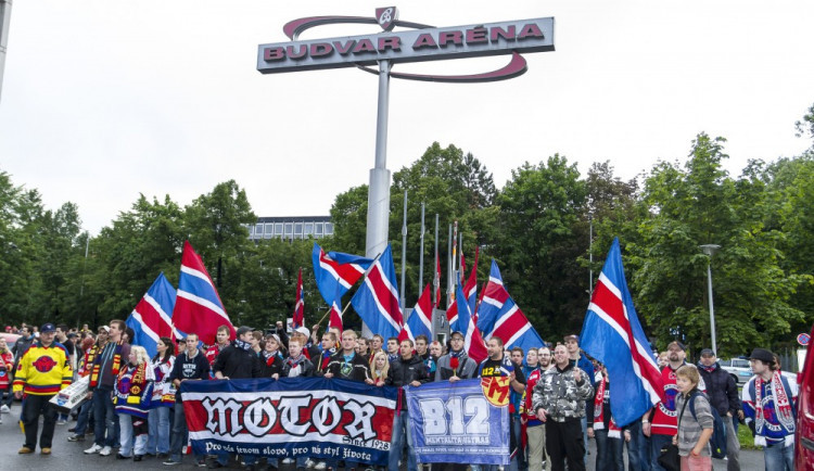 Před zápasem se Slavií si fanoušci připomenou slavná místa budějckého hokeje
