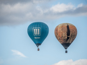 VIDEO: Nad Lipnem létají balony