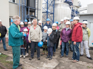 Den otevřených dveří v českobudějovické teplárně.