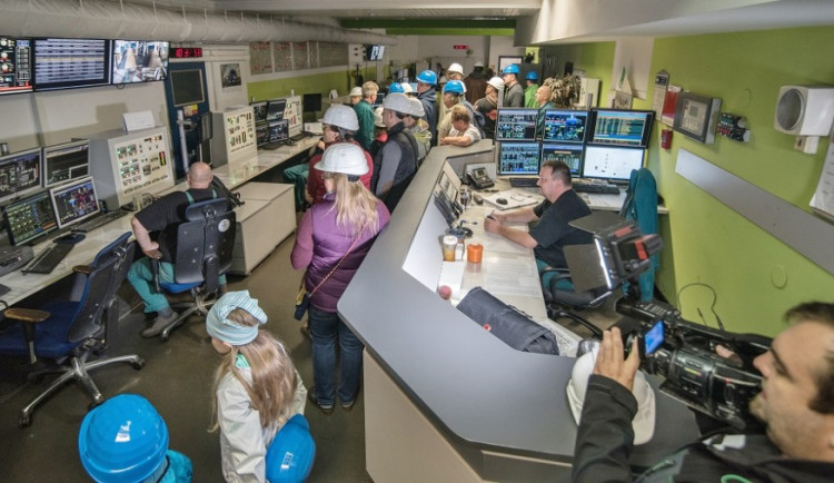 Den otevřených dveří v českobudějovické teplárně.