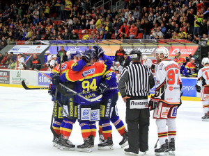 Gólová radost hokejistů Motoru