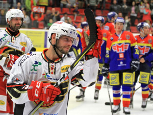 Jestřáb Tomáš Nouza dojatý děkovačkou domácích fanoušků