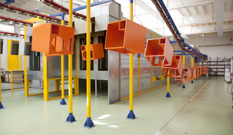 Výrobní hala Aspera technology