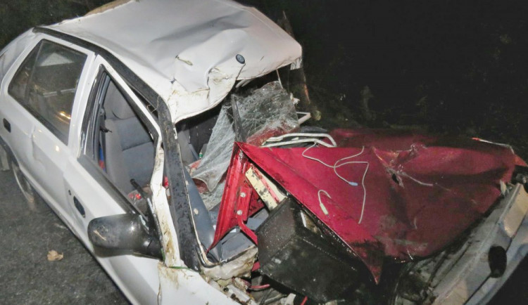 Havárie u obce Dolní Novosedly.