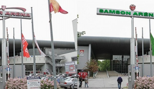 Českobudějovický zimní stadion.