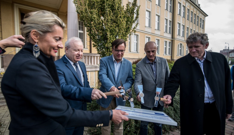 Slavnostní zahájení přestavby