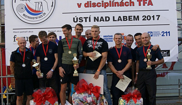 Zlato z republikového šampionátu v TFA je na jihu Čech. A to díky hasičům z Tábora a z Písku