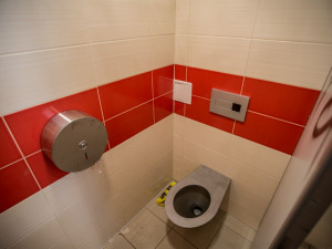 Veřejné toalety ve Stromovce.