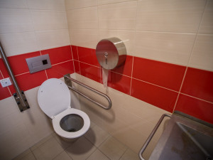 Veřejné toalety ve Stromovce.