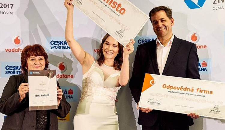 Firma a živnostník roku Jihočeského kraje.