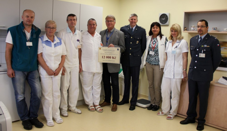 Předání šk ve strakonické nemocnici