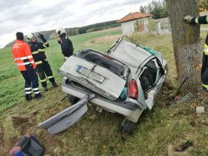 Dopravní nehoda u Katovic.