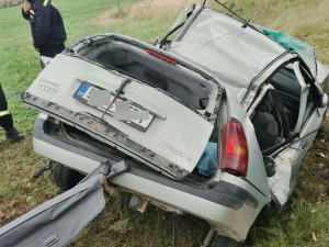 Dopravní nehoda u Katovic.