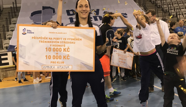Dominika Hýsková získala čtvrté místo v soutěži Díky, trenére