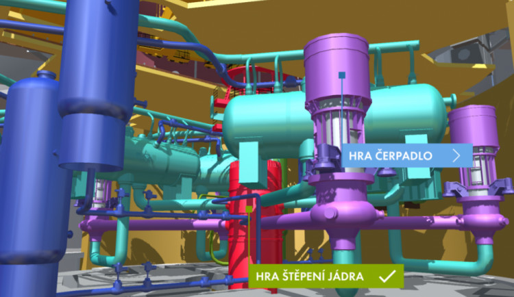 Součástí aplikace jsou interaktivní hry a znalostní kvízy.