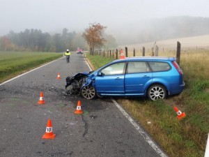 Při tragické nehodě na silnici  mezi Litochovicemi a Volyní zemřel sedmdesátiletý řidič osobního auta.