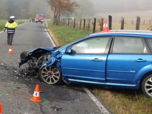 Při tragické nehodě na silnici  mezi Litochovicemi a Volyní zemřel sedmdesátiletý řidič osobního auta.