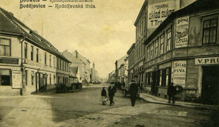 DRBNA HISTORIČKA: Proměny Rudolfovské silnice