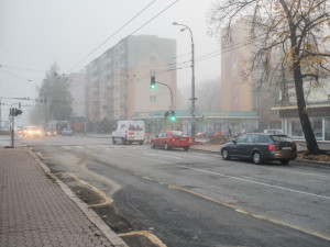Uzavírka části Lidické třídy v Českých  Budějovicích skončila o půlnoci ze středy 18. na čtvrtek 19. října.