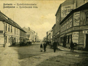 DRBNA HISTORIČKA: Proměny Rudolfovské silnice