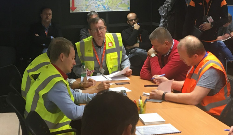 Havarijní štáb vedl temelínský ředitel Jan Kruml