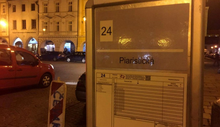 Piaristická, to je jedna z několika zastávek nové českobudějovické linky MHD číslo 24.