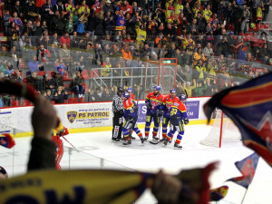 Fanoušci Motoru si užili gólové oslavy hned osmkrát