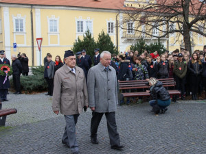 Památku válečných veteránů uctili členové Československé obce legionářské.