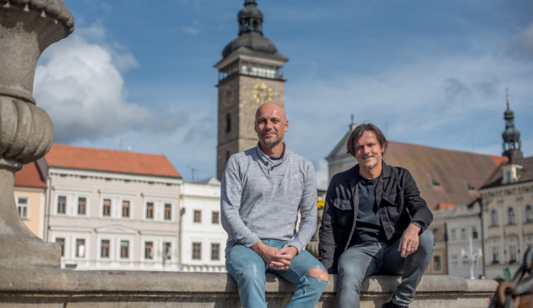 Michal Malátný a František Táborský ze skupiny Chinaski