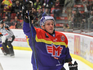 Na 2:0 zvyšoval ve druhé třetině Michal Bárta