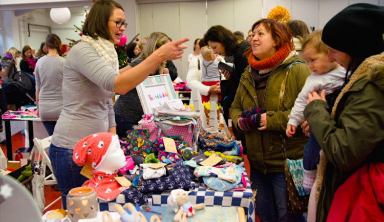 Budějcký Mama Market podpoří podnikavé maminky. Bude pomáhat a přijít mohou i tátové