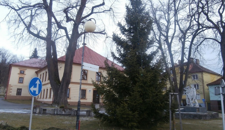 Symbol Vánoc v Horní Plané.