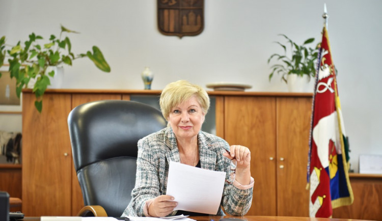 Hejtmanka Jihočeského kraje Ivana Stráská.