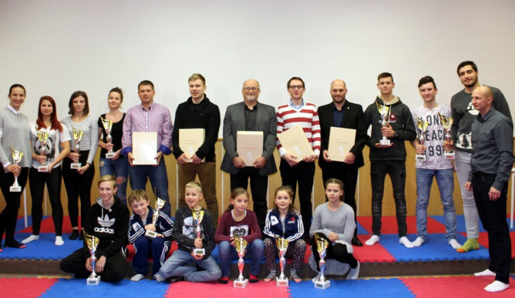 Klub TJ Karate České Budějovice vyhlásil TOP závodníky roku 2017