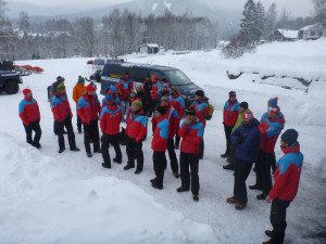 Členové Horské služby Šumava trénovali použití motorových transportních prostředků či vyhledávání lidí v terénu.
