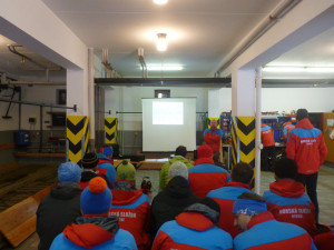 Členové Horské služby Šumava trénovali použití motorových transportních prostředků či vyhledávání lidí v terénu.