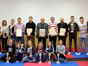 Klub TJ Karate České Budějovice vyhlásil TOP závodníky roku 2017