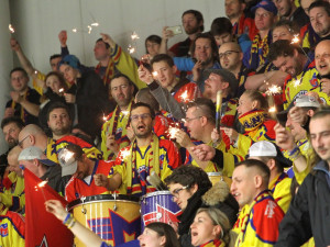 Fanoušci slavili blížící se vánoční svátky