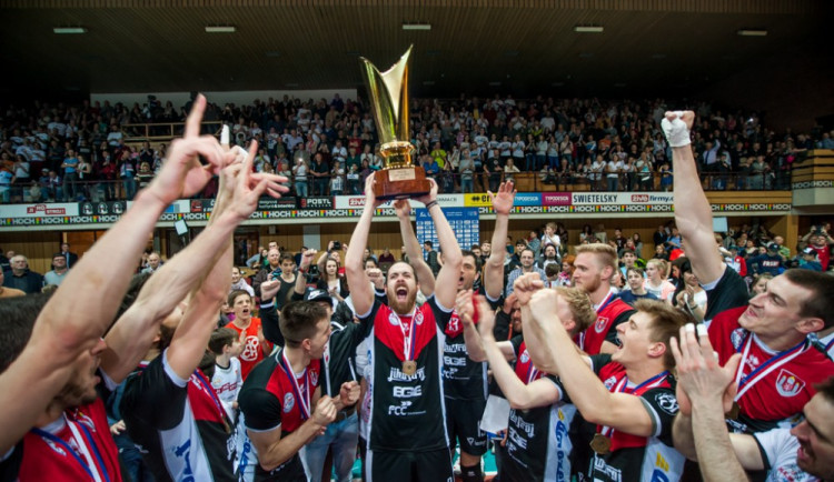 VK České Budějovice v roce 2017 vybojoval titul v extralize