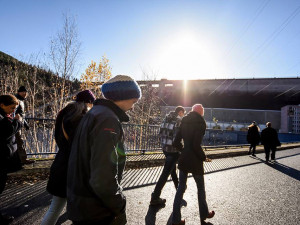 Elektrárna exkurze.