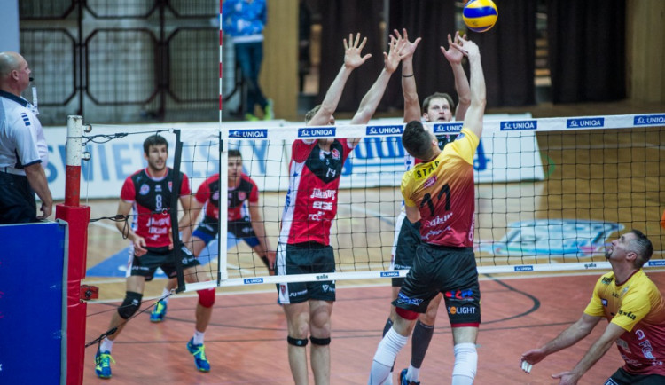 První dva sety rozhodly! Jihostroj si odvezl z Ostravy postup v Českém poháru