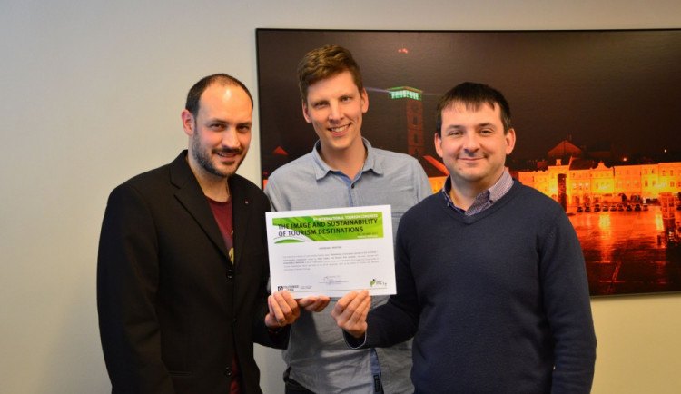 Zleva- Petr Štumpf, Petr Janeček, Viktro Vojtko