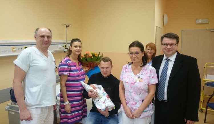 První jihočeské miminko roku 2018 je Adámek Loskota