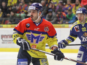 Nováček v českobudějovickém dresu Richard Nejezchleb