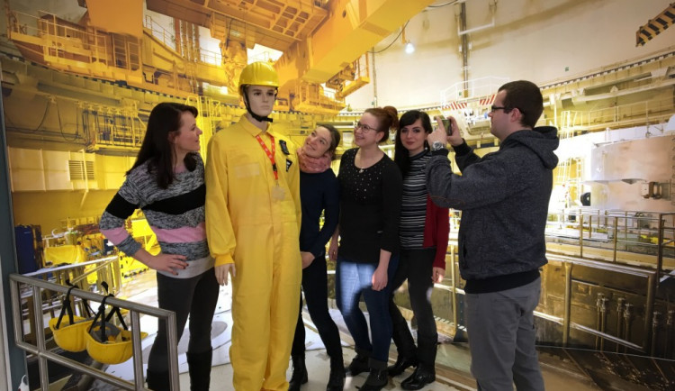 Nově si každý návštěvník temelínského Infocentra může pořídit fotografii z prostředí reaktoroveho salu